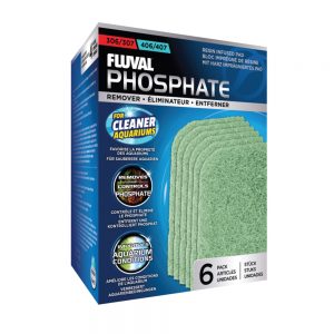 Phosphate Remover for 306/406, 307/407 Canister Filter, 6-Pack