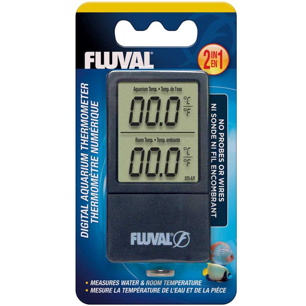 2-in-1 Digital Aquarium Thermometer - Fluval Aquatics UK