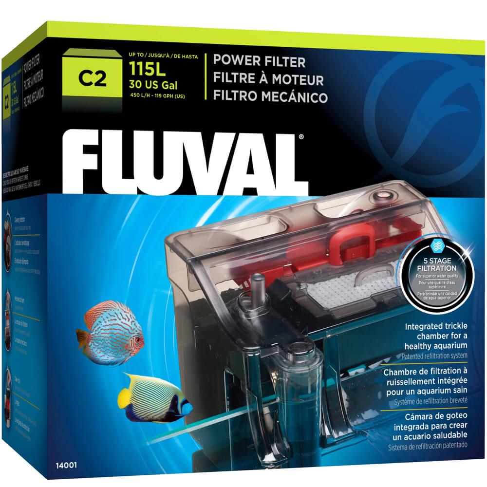Fluval C Clip-On Filtro a 5 stadi.