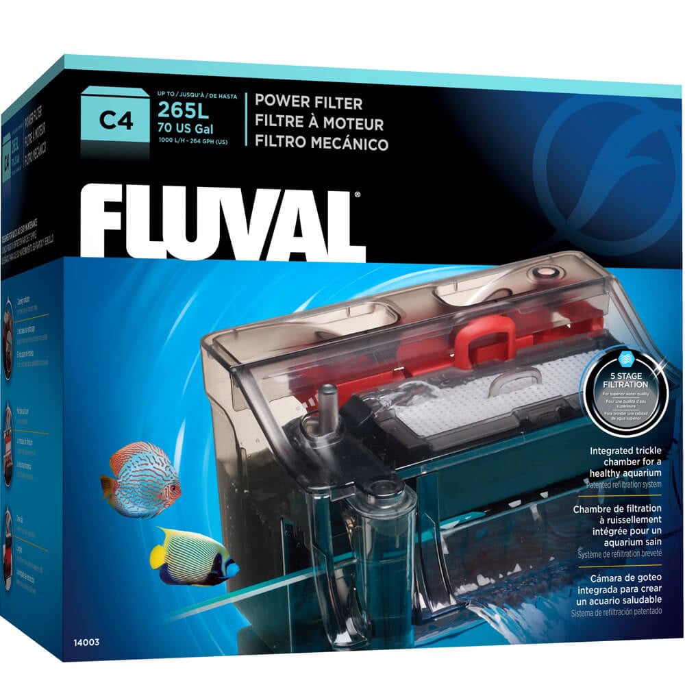 Fluval C Clip-On Filtro a 5 stadi.