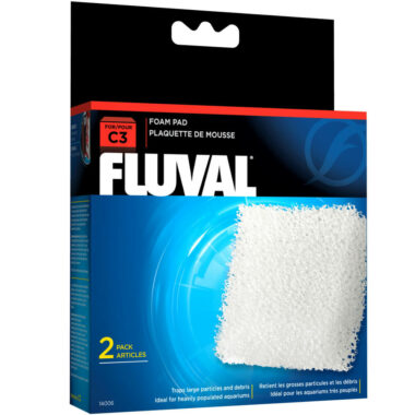 Fluval Foam Pad is Designed for use with the Fluval C3 Power Filter, the C3 Foam Pad is highly porous and features a large surface area to traps large particles and debris from your aquarium.