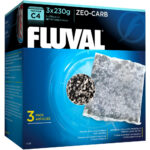 Designed for use with the Fluval C4 Power Filter, C4 Zeo-Carb is a premium blend of Fluval Carbon and Ammonia Remover that eliminate water impurities, odors and discoloration, while simultaneously removing toxic ammonia.