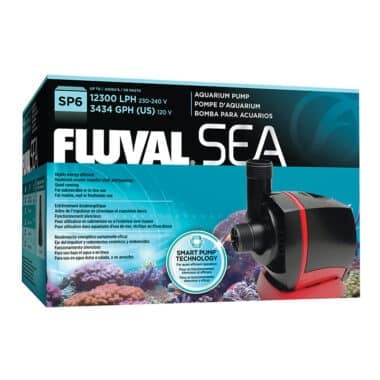 Fluval SP-Series sump pumps deliver exceptional water flow performance and can be plumbed either internally or externally from the aquarium.