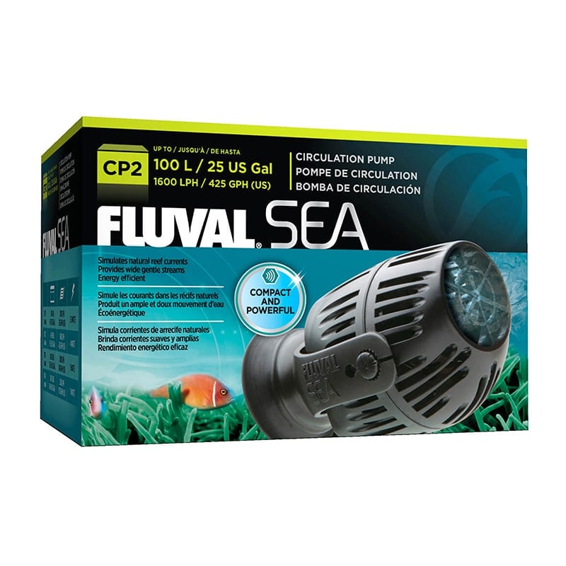 Fluval CP-Series circulation pumps provide a wide, gentle stream to simulate natural reef currents that make your tank inhabitants feel at home.