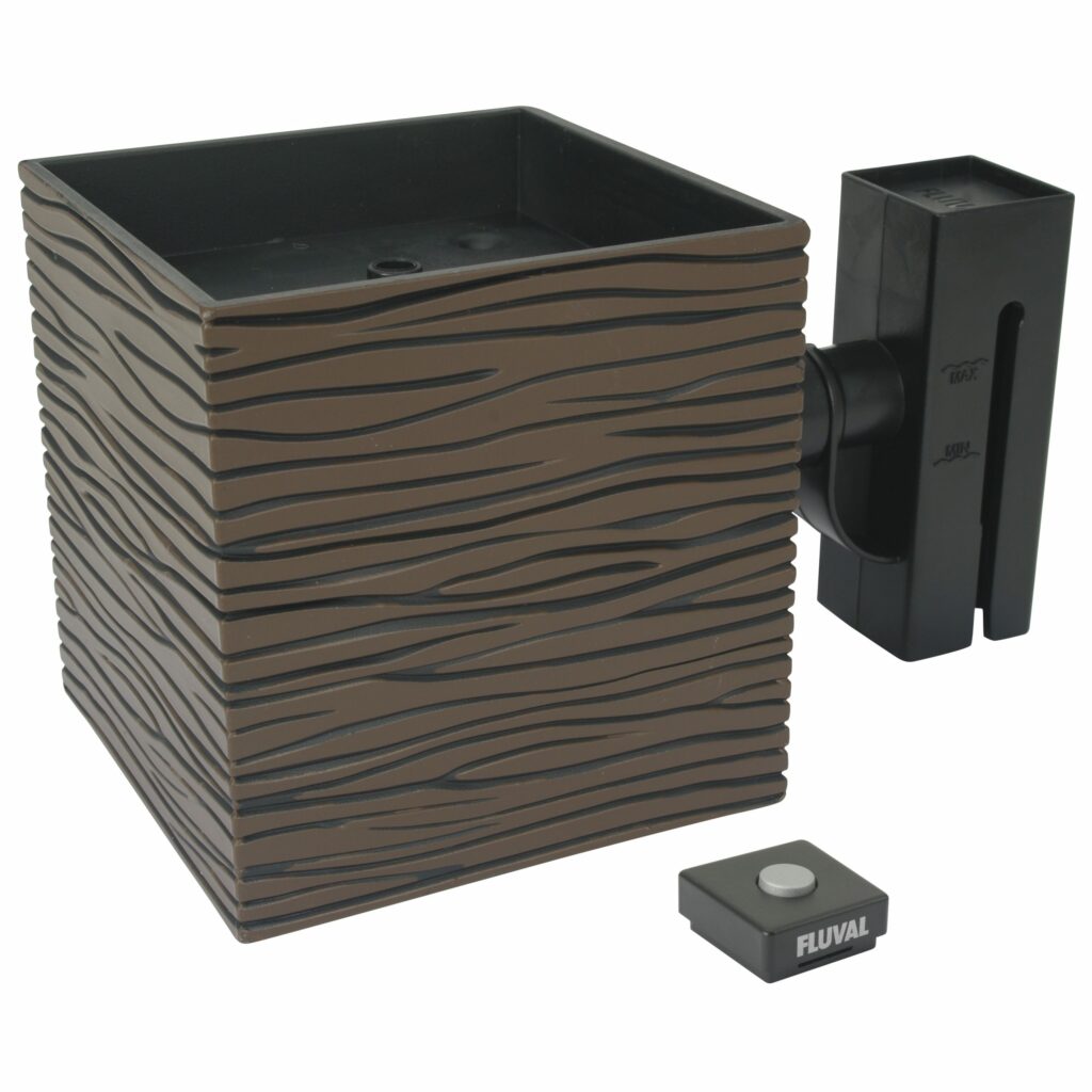 Filter/Light Cube with Power Supply and Remote for Chi ll Aquarium Kit, 6.6 US Gal / 25 L, Black replacement part