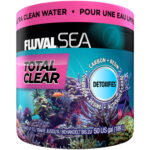 Ideal for both fresh and saltwater aquariums, Fluval Total Clear is chemical filter media that quickly and effectively removes toxins, heavy metals, odors, discolorations, organic waste and other harmful pollutants.