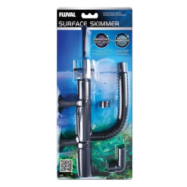 The Fluval Surface Skimmer helps eliminate undesirable films and organic waste, while oxygenating the water and keeping it clean in the process.