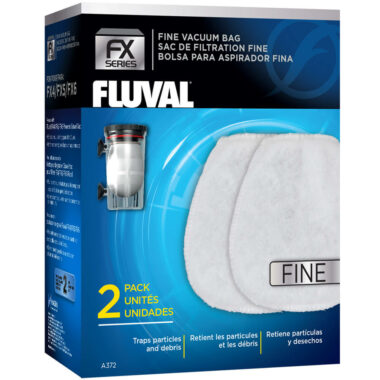 Vacuum Bag for FX Gravel Vac is compatible with the Fluval FX Gravel Vacuum (Item #A370 – sold separately)