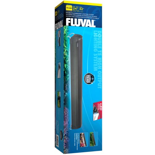 Fluval T5 Ho Double Fluorescent, 48 T5 Aquarium Light Fixture