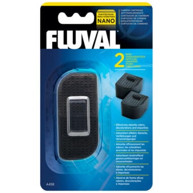 Fluval Carbon Cartridge is Specifically designed for the Fluval Nano Filter (Item #A455), the Carbon Cartridge contains highly porous carbon that effectively removes odors, discolorations and impurities.