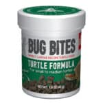 Bug Bites Turtle Pellets fish food are formulated to address the natural, insect-based feeding habits of fish and include a balanced mix of premium proteins, vitamins and minerals for complete daily nutrition.