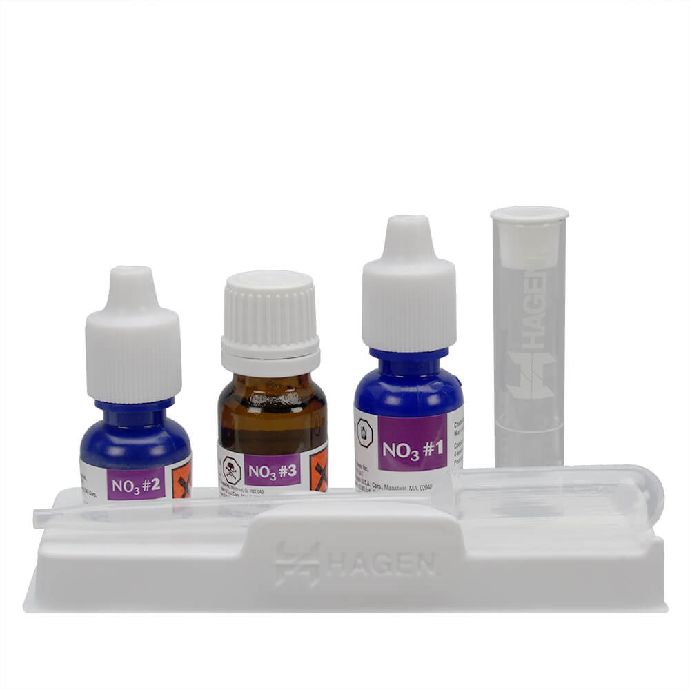 Nitrate Test Kit, 0.0-110.0 mg/L, 80 Tests - Fluval USA