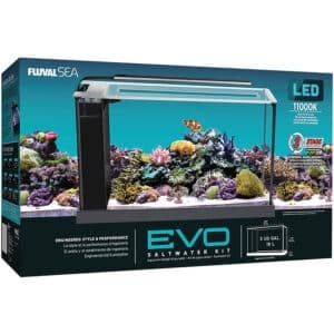Evo Aquarium Kit, 5 US Gal / 19 L, Black