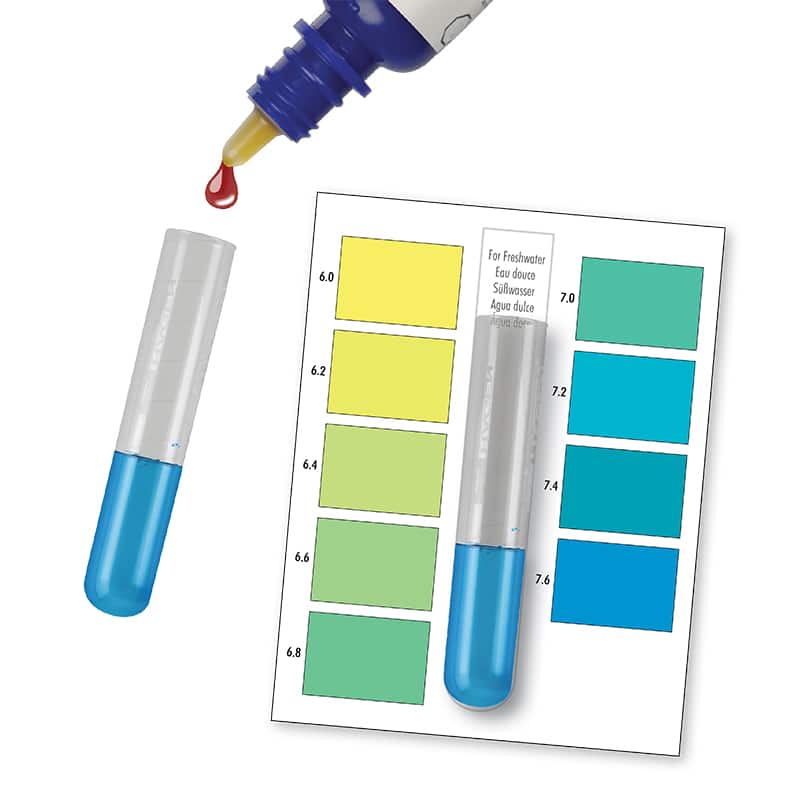 pH Wide Range Test Kit, 4.5-9.0 pH, 100 tests - Fluval USA