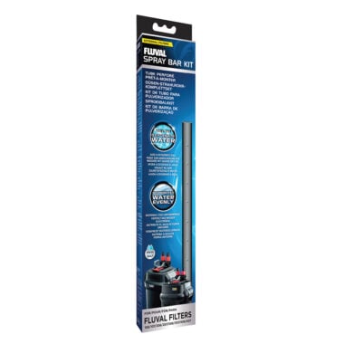 Fluval Spray Bar Kit is used to direct water to any area of the aquarium, increasing surface agitation and improving oxygenation that is essential for a healthy aquarium.