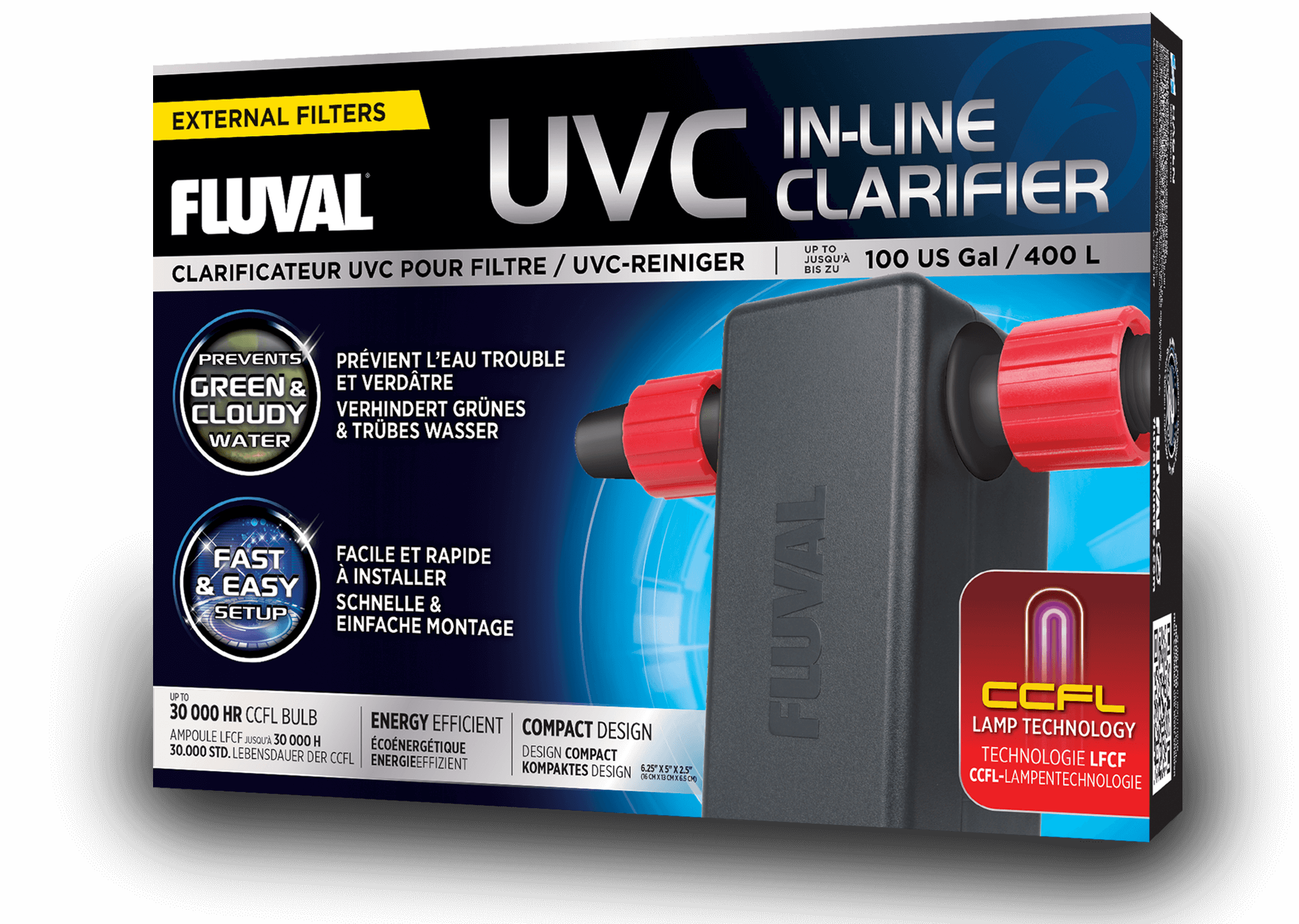 Uvc In Line Clarifier Fluval Usa