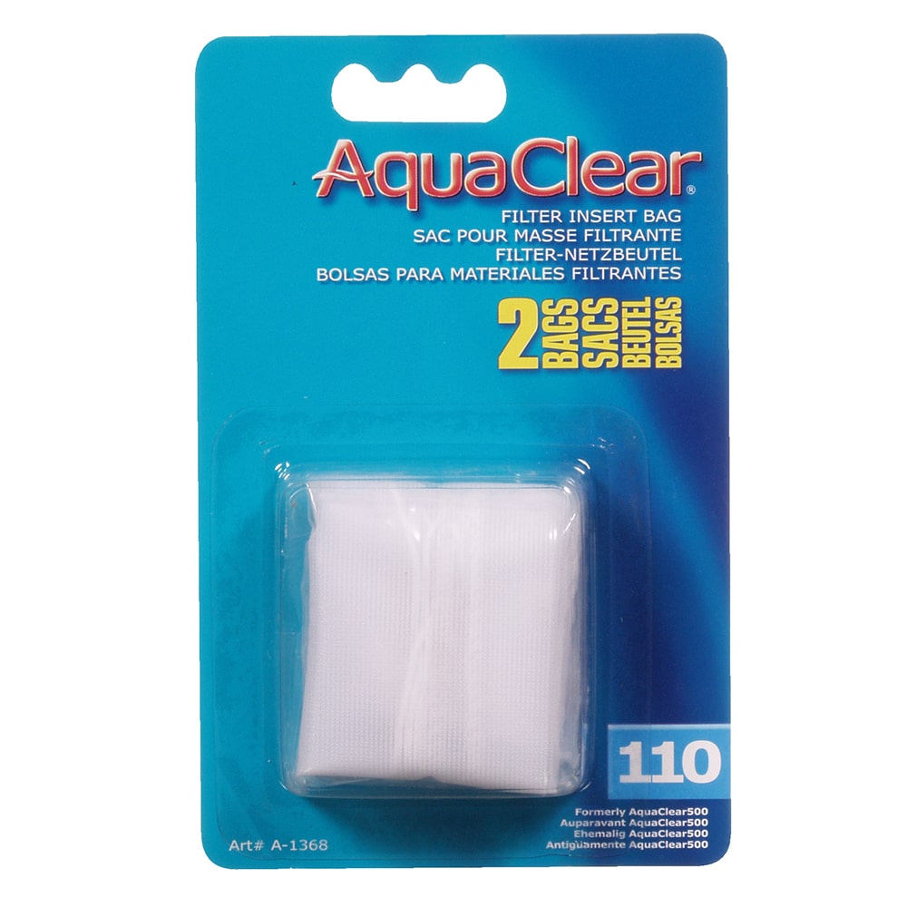 Nylon Filter Media Bags for AquaClear 110 Power Filter, 2-Pack replacement part