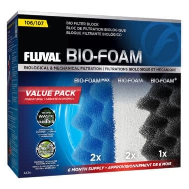 Fluval’s all-new media value packs are specifically designed for use with 06 and 07 series performance canister filters. Featuring all the quality, effectiveness and convenience you’ve come to expect from the leader in aquatic filtration, this value pack delivers all the necessary media required to keep your canister operating at peak performance for several months.