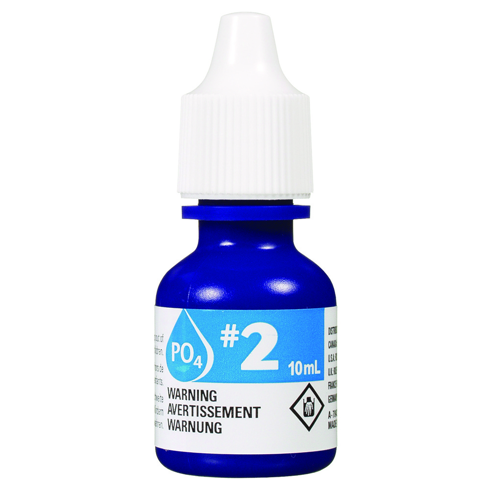 Reagent #2 refill for Fluval Phosphate Test Kit (Item #A7872).
